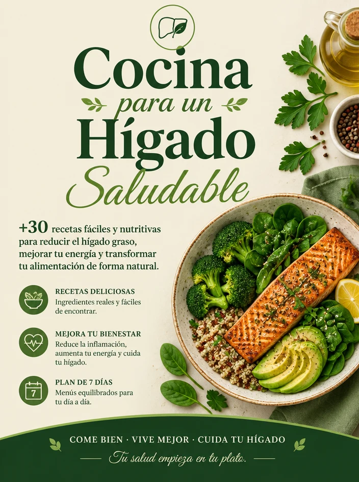Ebook Cocina para un Hígado Saludable